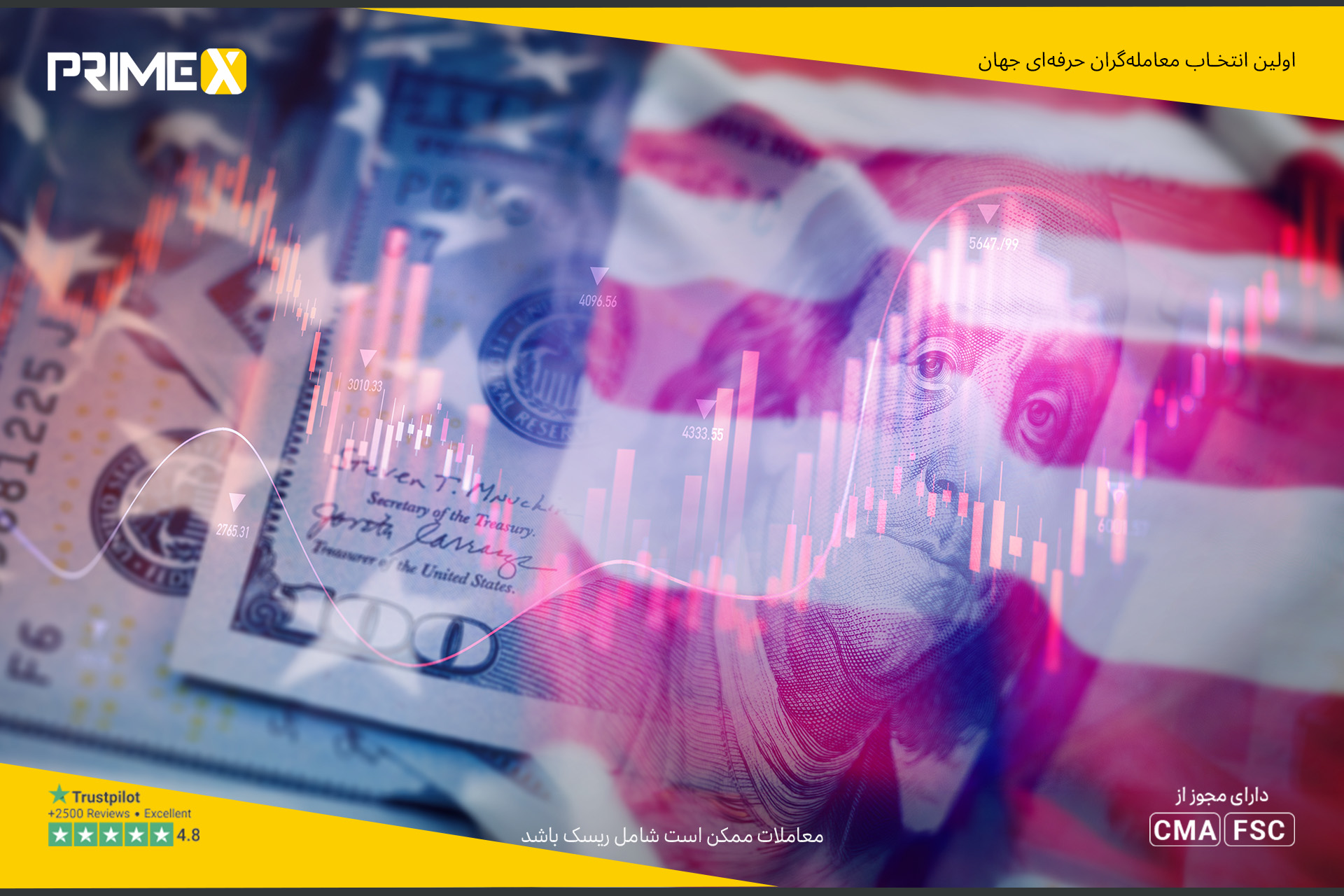 خیز شاخص دلار آمریکا به سوی سقف سالانه 101.80 در پی جهش بازده اوراق و سخنان فدرال رزرو